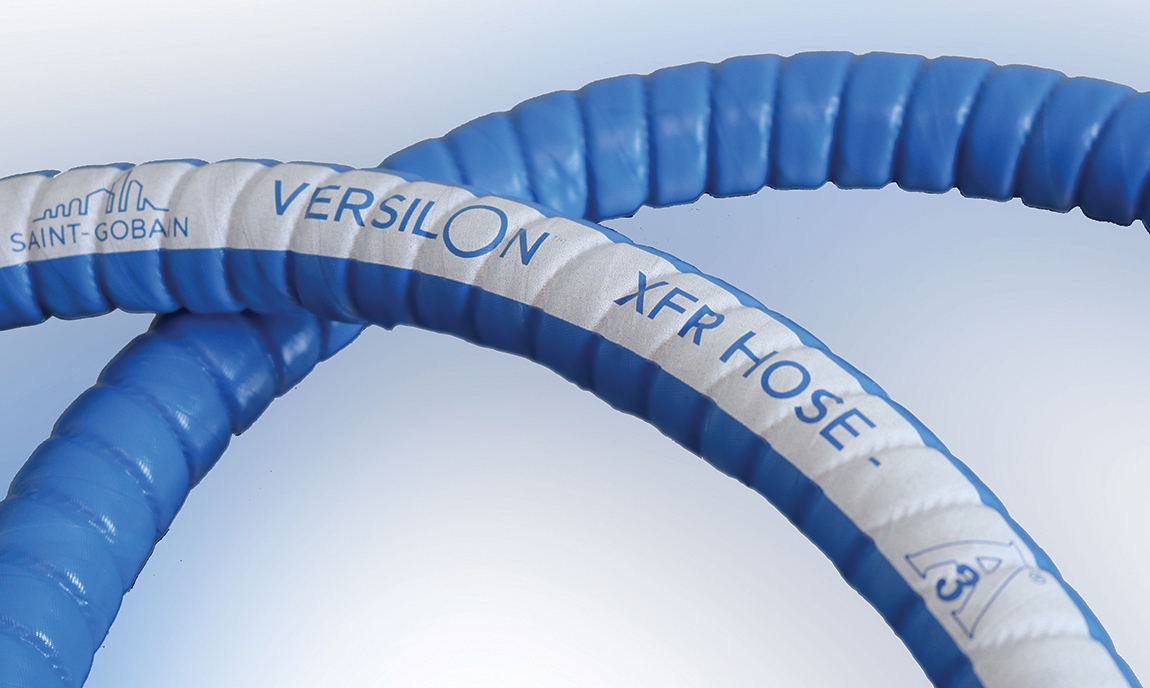 SaintGobain hose line is flexible, foodsafe Rubber News